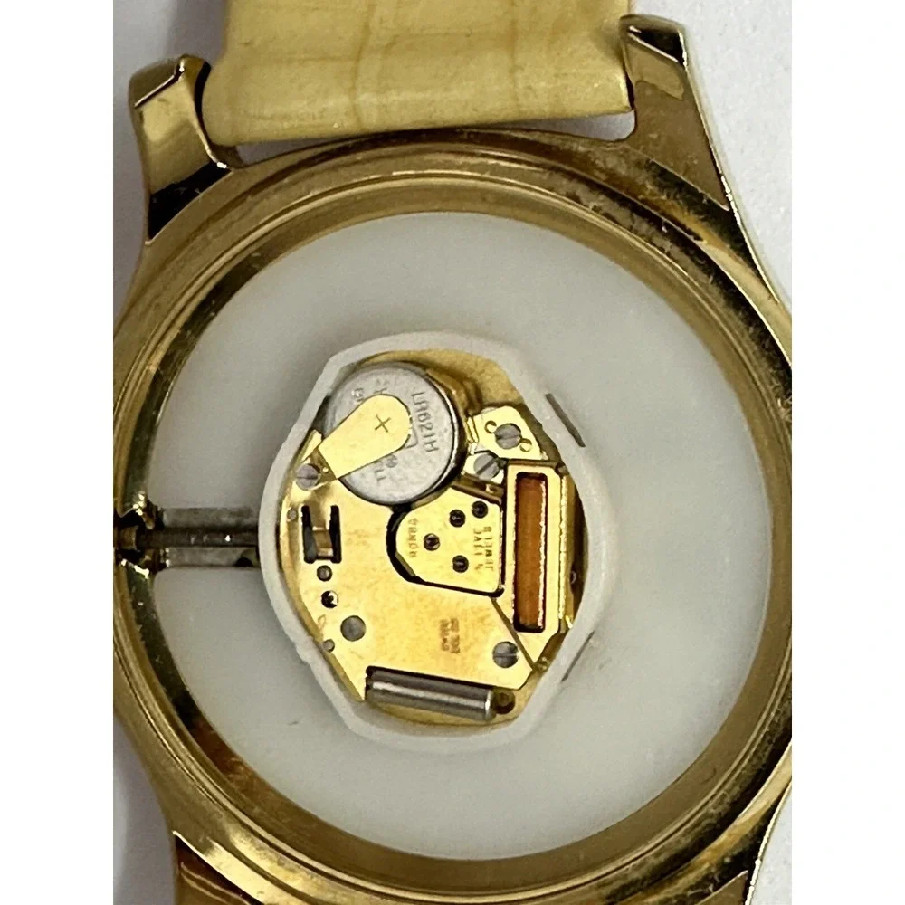 Blauling Watch‎ Floral Dance New Battery Womens Swiss Made Leather Band 38MM